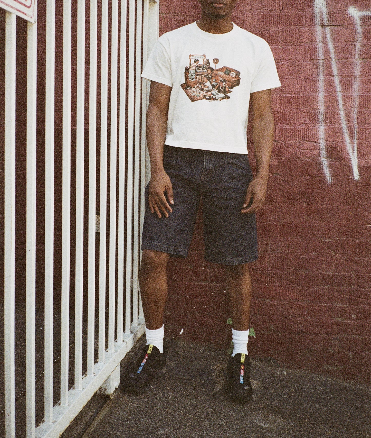 Black House Radio Tee — Living Room Series 01