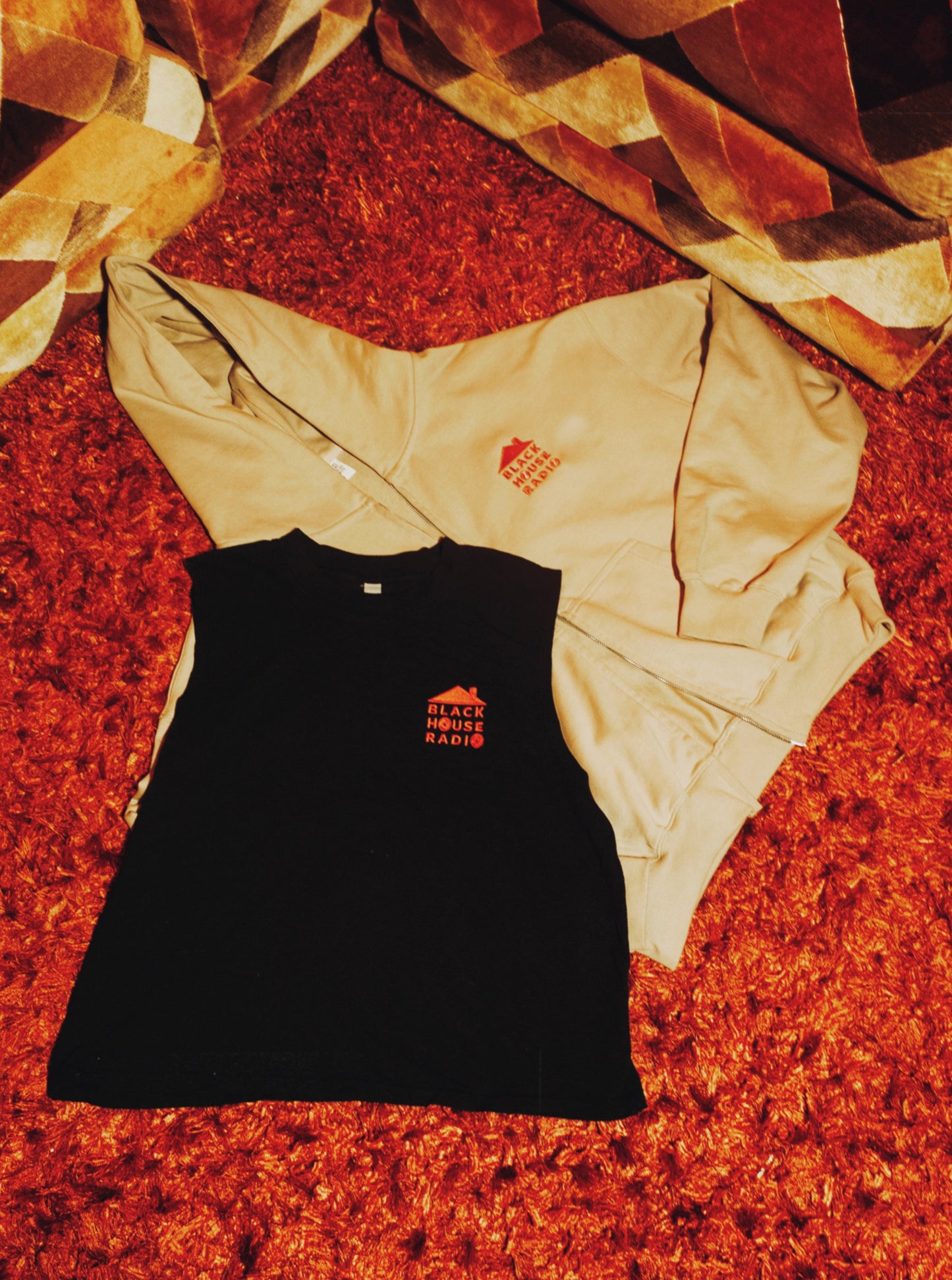 Cut Off Tee (Black & White)