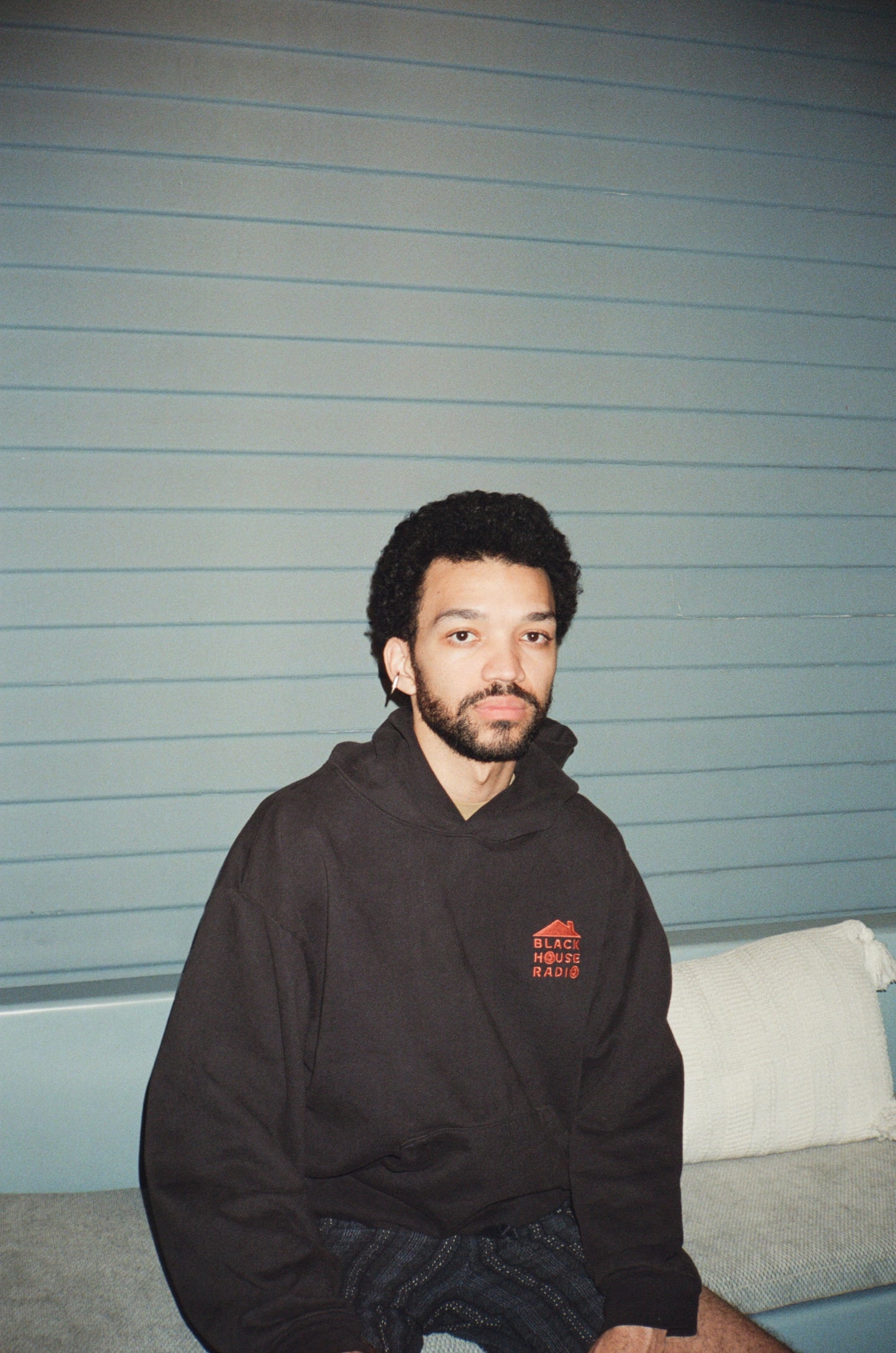 Black House Radio Hoodie (Black)