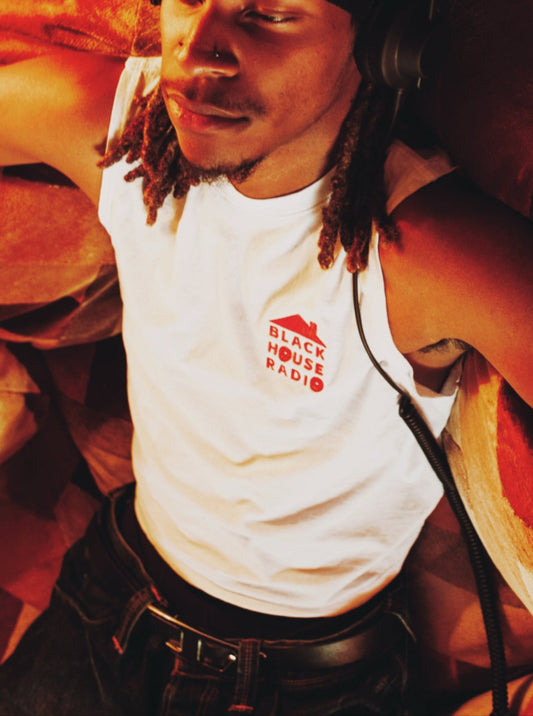 Cut Off Tee (Black & White)