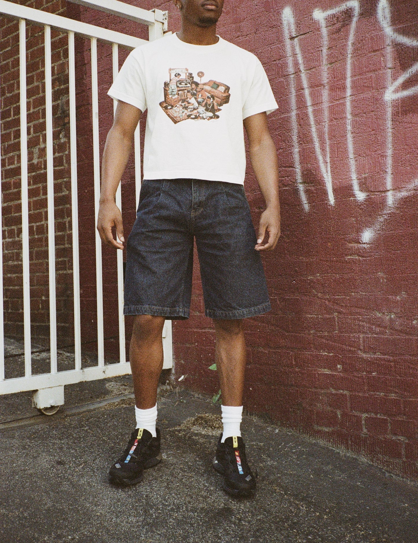 Black House Radio Tee — Living Room Series 01