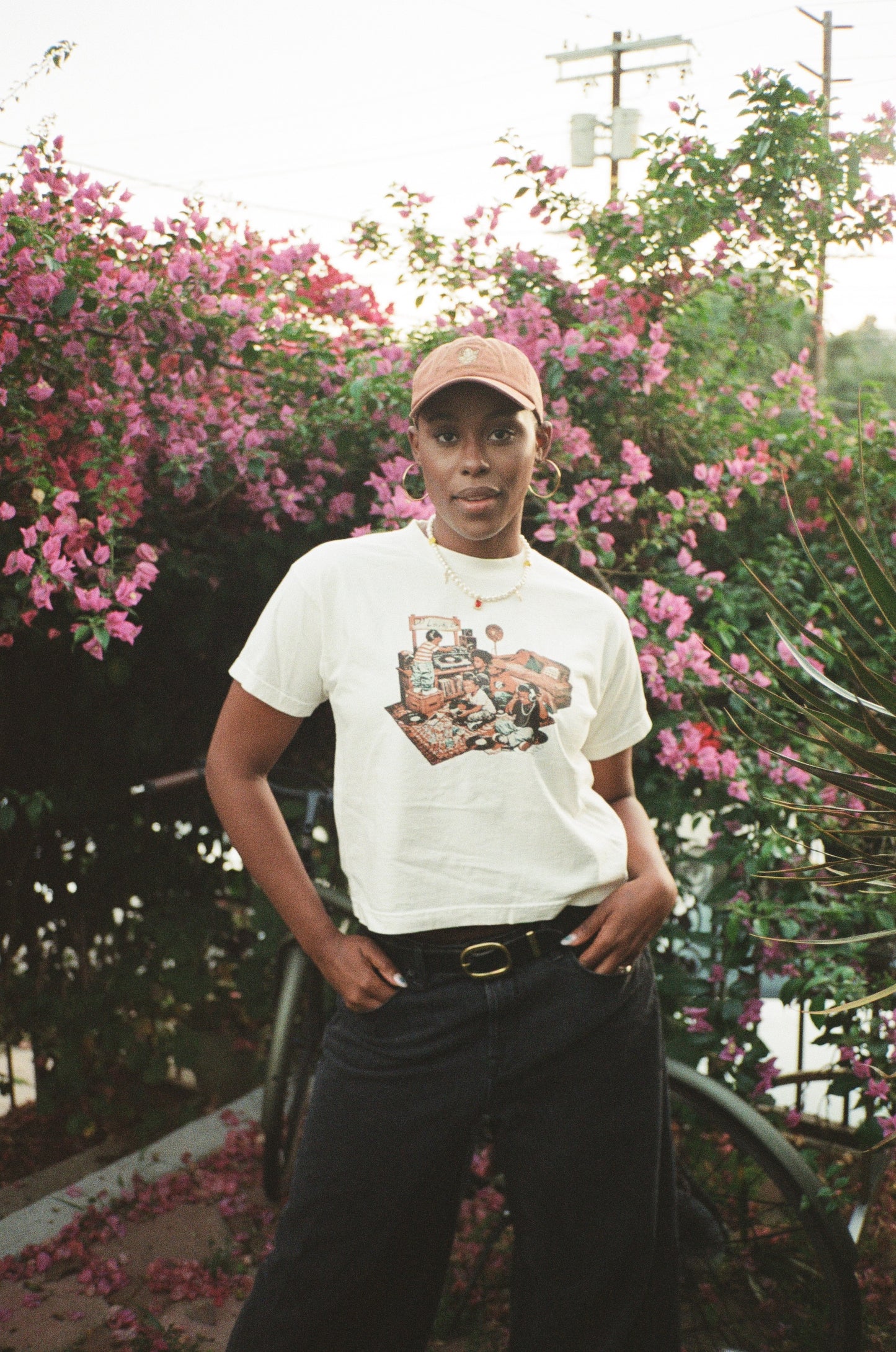 Black House Radio Tee — Living Room Series 01