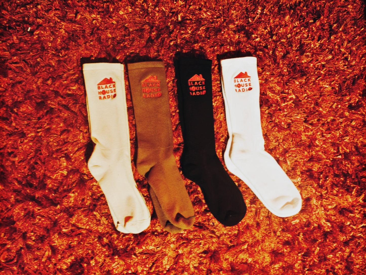 Black House Radio Socks